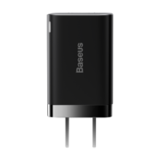 倍思 苹果充电器iPhone14promax快充头PD30W多口充电头兼容27W/20W适用于苹果14Plus/13小米华为手机ipad 黑