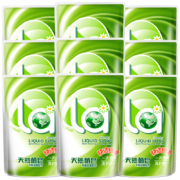 la洗衣液皂液袋装补充装9斤（倍柔500g*9袋）洗护合一洁净柔顺