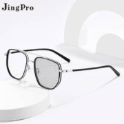 PLUS会员：JingPro 镜邦 1.67超薄防雾+防蓝光+变色三用镜片+超轻钛架（多款可选）