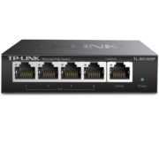 TP-LINK 5口千兆PoE交换机 4口PoE非网管交换机 监控网络网线分线器 企业级交换器 分流器 TL-SG1005P