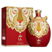 叙府虎年生肖纪念酒 浓香型白酒 52度 1.25L 2022新春礼酒 收藏送礼