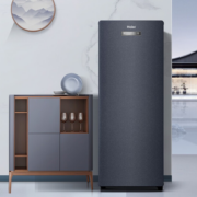 PLUS会员！Haier 海尔 国瓷系列 BD-151WGHEB 冰柜 151L 暗墨澜