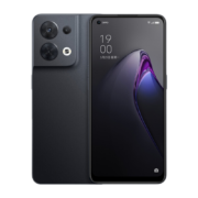 OPPO Reno8 80W闪充 5000万水光人像三摄 3200万前置索尼镜头 轻薄机身 5G手机 8GB+256GB 夜游黑