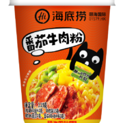海底捞 番茄牛肉粉 桶装 119g*3件