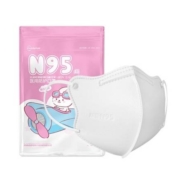 超亚 儿童N95医用防护口罩 独立包装 50只 赠新年口罩30只