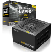 安钛克(Antec)HCG750金牌全模/全日系电容台式机电脑主机机箱电源750W（14cm短机身/智能温控）