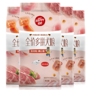 顽皮（Wanpy）happy100狗粮 双肉粒多拼狗粮10kg 风干鸡肉+风干牛肉 金毛泰迪