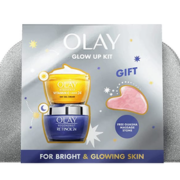 Olay玉兰油AHA24大黄瓶维C面霜+视黄醇蓝瓶晚霜套组 凑单到手约￥214.94