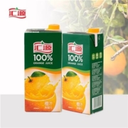 京东特价APP、概率券：汇源100%橙汁 1L*2盒（多口味可选）