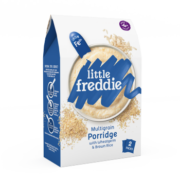 小皮（Little Freddie）高铁小麦胚芽糙米粉欧洲原装进口婴儿辅食强化铁米糊160g*1盒