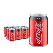 京东特价APP、需抢券：可口可乐（Coca-Cola） 零度可乐200ML*12罐