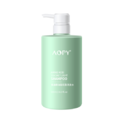 AOPY氨基酸海盐轻盈洗发水500ml/瓶 温和清洁蓬松顺滑控油去屑止痒强韧发质养护男女通用除螨