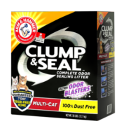 艾禾美（Arm&Hammer）铁锤猫砂黑盒红标28磅/12.7kg多猫款 美国原装进口膨润土猫砂无尘矿石去味除臭猫沙矿砂
