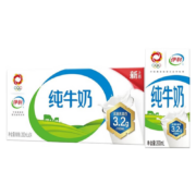 京东特价APP、需购券：伊利纯牛奶200ml*24盒整箱家庭装 全脂纯牛奶