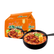 京东特价：统一  香辣牛肉面  五合一 97g*5袋