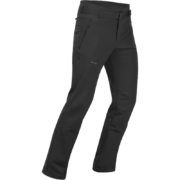 迪卡侬（DECATHLON）户外加绒长裤男防风防水工装裤登山裤弹力户外休闲裤ODT1 曜石黑 48