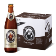 范佳乐（原教士啤酒）大棕瓶 德国小麦白 精酿啤酒 450ml*12瓶 整箱装 世界啤酒大赛金奖
