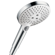 汉斯格雅（Hansgrohe） 花洒喷头手持淋浴单头多功能莲蓬头 原装进口飞雨Select变速 26531407-圆形白色