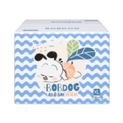 巴布豆（BOBDOG）小波浪薄柔亲肤学步裤XXXL96片箱装(18KG以上）加大码婴儿尿不湿