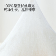 太湖雪100%桑蚕长丝抗菌手工子母被 净重1+2/1+2.6/1+3斤