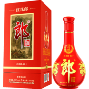 LANGJIU 郎酒 红花郎 陈酿 53度 高度白酒 酱香型 第四代红花郎(10) 500ml 单瓶装*2件