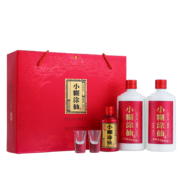 小糊涂仙 普仙礼盒浓香型白酒 52度 485ml*2瓶+100ml典藏小酒+酒杯*2个