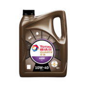 有券的上：TotalEnergies 道达尔能源 驰4000 高性能多级粘度机油 10W40 SN/CF级 4L