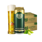 有券的上、PLUS会员：Augerta 奥古特 青岛奥古特啤酒500ml*18听*2箱装