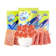 小鹿蓝蓝山楂棒棒糖鸡内金枇杷片儿童宝宝零食组合226g聚