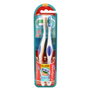 有券的上：高露洁（Colgate）360°全面口腔清洁成人牙刷×2