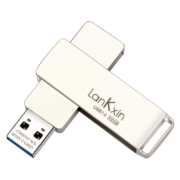 京东特价app：兰科芯USB3.0u盘金属 银色标配版 32G