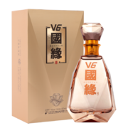 今世缘【年货送礼】今世缘49度国缘水晶V6 宴会送礼商务白酒 500ml单瓶装