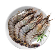PLUS会员：友鱼友虾 活冻黑虎虾400g 大号20尾（另有超大号12尾装可选）*4件
