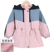 限尺码：MONTAGUT 梦特娇 女童夹棉收腰外套