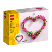 乐高（LEGO）40638 创意心形花环 方头仔系列 儿童玩具生日礼物