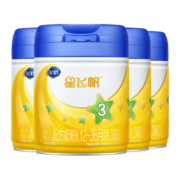 飞鹤星飞帆 幼儿配方奶粉 3段(12-36个月适用) 700克*4罐 专利OPO