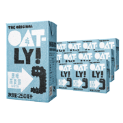 OATLY噢麦力 原味低脂燕麦奶早餐奶植物蛋白进口饮料 250ml*18整箱装
