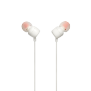 JBL T110 立体声入耳式耳机耳麦 运动耳机 电脑游戏耳机 手机有线耳机带麦可通话 蓝色