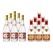 限地区、88vip：汾酒53度黄盖475ml*6瓶+53度杏花村475ml*6瓶整箱
