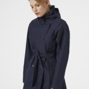 美国官网同款售价$200！Helly Hansen 哈里·汉森 Welsey II 女士中长款防水防风透气风衣外套53247  直邮含税到手￥727.13