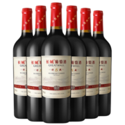 长城 耀世东方 特藏8橡木桶解百纳干红葡萄酒 750ml*6瓶 整箱装