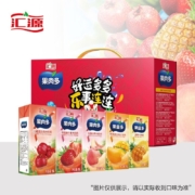 聚划算百亿补贴：汇源 果汁饮料果肉多礼盒 1L*5盒