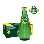 perrier 巴黎水 柠檬味气泡水 330ml*24瓶