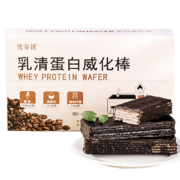 优谷说 女男运动健身可可乳清蛋白棒饱腹豆乳威化饼干代餐能量棒
