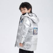 BOSIDENG 波司登 漫威联名 男童头盔帽羽绒服