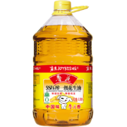 鲁花 食用油 5S物理压榨 压榨一级 花生油 6.18L