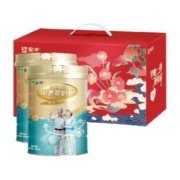 蒙牛铂金中老年多维高钙奶粉礼盒成年人益生菌营养早餐冲饮800g*2