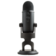 罗技（Logitech） Blue Yeti大雪怪麦克风 原装电容麦克风手机游戏 USB直播K歌设备 Blue Yeti 大雪怪USB麦克风 黑色