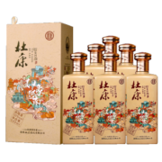 杜康印象河南浓香型白酒50度500ml*6瓶整箱装【年货送礼河南白酒】