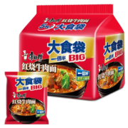 京东特价app：康师傅 方便面 大食袋速食泡面 红烧牛肉面5连包